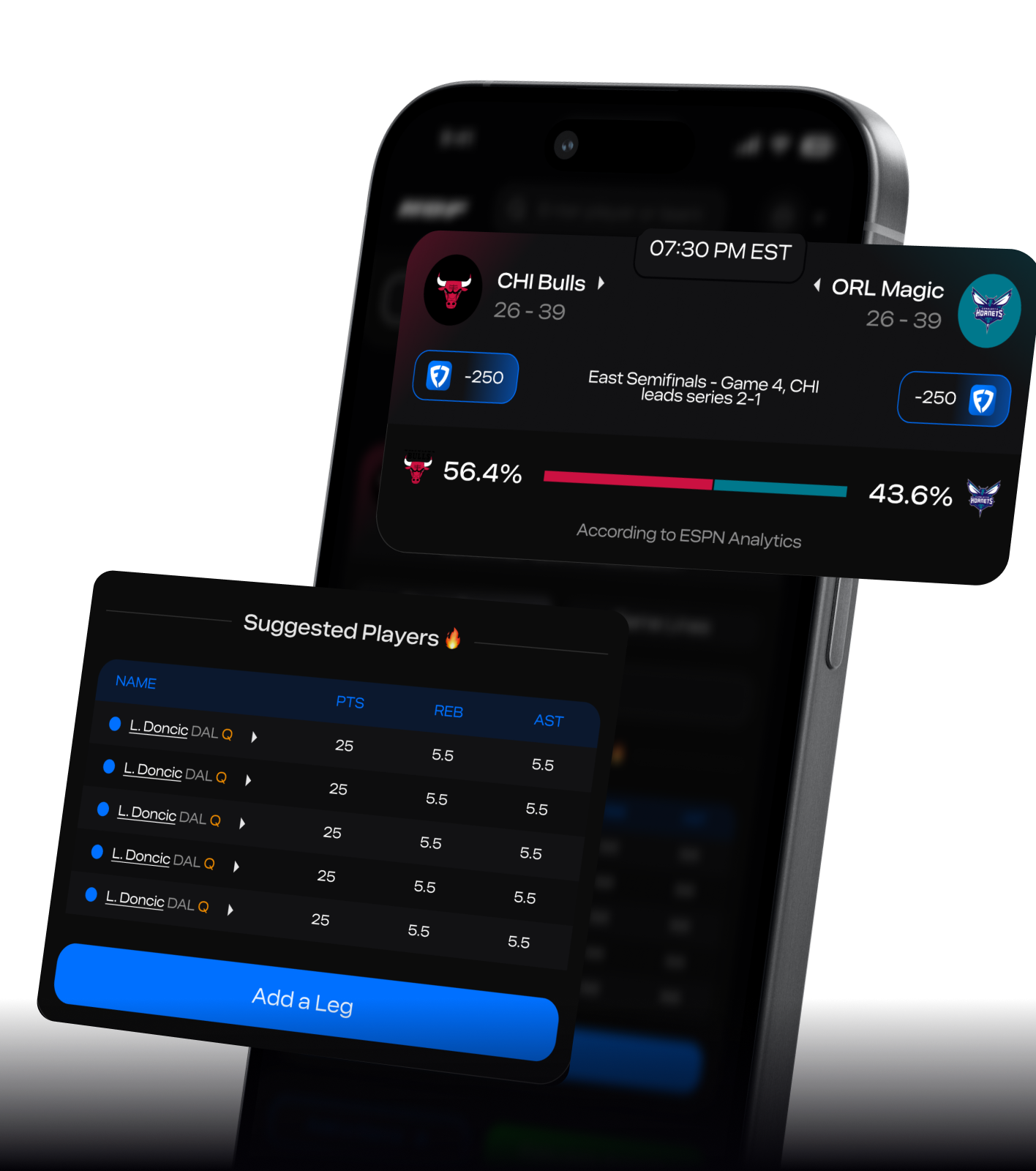 BUILD YOUR PARLAYS
